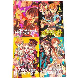 Toilet-Bound Hanako-Kun English Manga Lot Of 4 Volumes 3-6 NEW